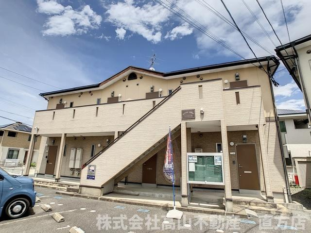 ラファールコートA棟の外観