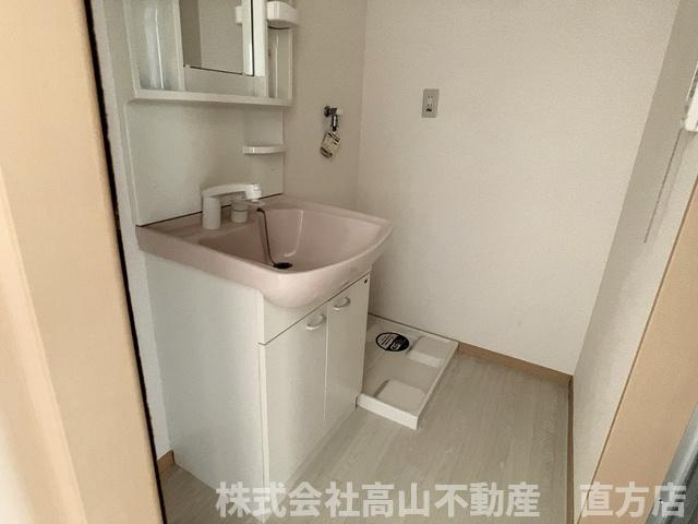 ラファールコートA棟の洗面所