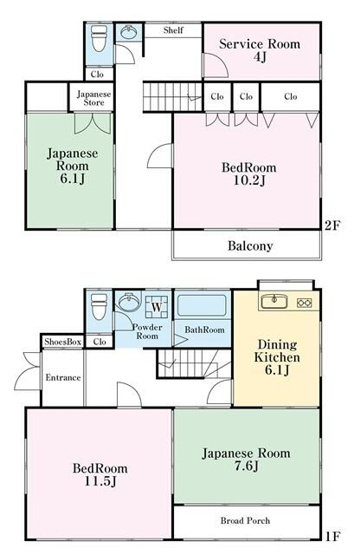 【間取り】 | 新座市片山２丁目１４戸建