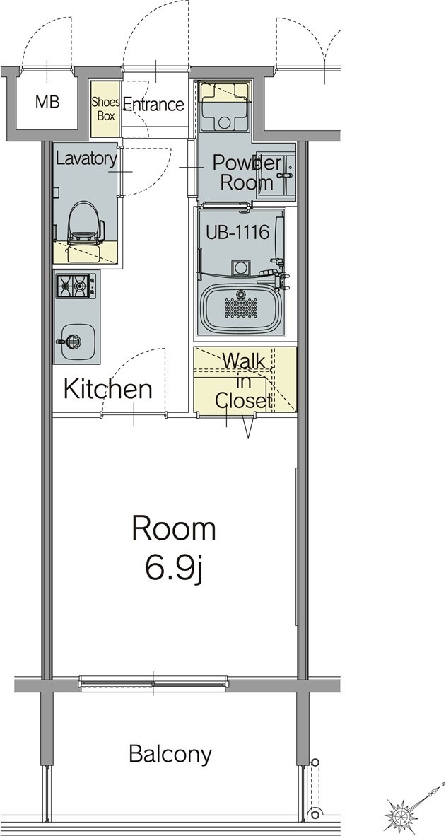 新品家具付きマンション今泉1(KaGood福岡)