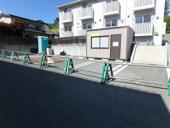 グラーティアⅡの駐車場
