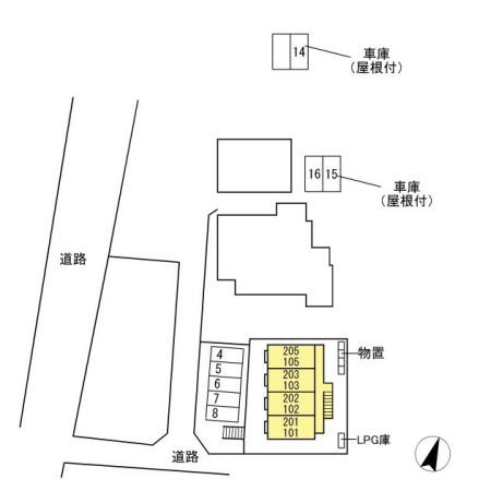 グラーティアⅡの区画図