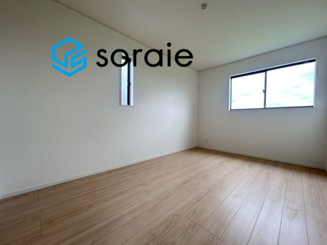 川越市上新河岸第二全2棟　新築戸建　クレイドルガーデンの洋室|令和8年7月6日撮影。