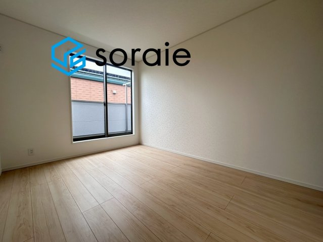 川越市上新河岸第二全2棟　新築戸建　クレイドルガーデンの寝室|令和8年7月6日撮影。