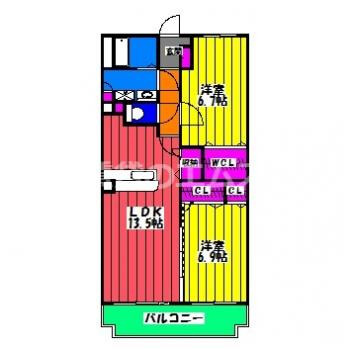【間取り】 | ＧＯＯＤ　ＷＯＯＤ　Ｓ | ＧＯＯＤ　ＷＯＯＤ　Ｓの間取り