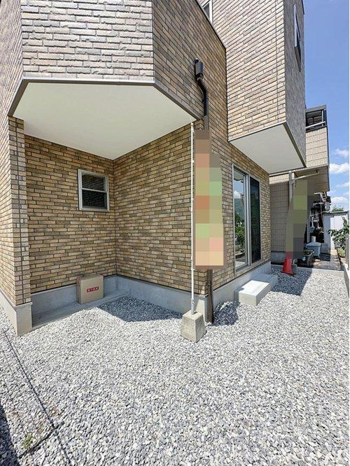 安佐南区八木6丁目の庭|お庭スペース☆
南東側にあるため日当たりもよく開放的です♪