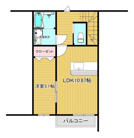 ガルデーニアの間取り