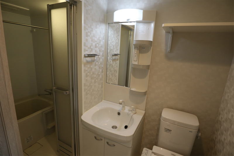 レジディア西船橋の洗面所|広い洗面スペース