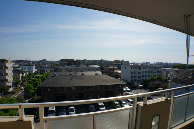 ファミール南流山の展望|写真は502号室のものです。