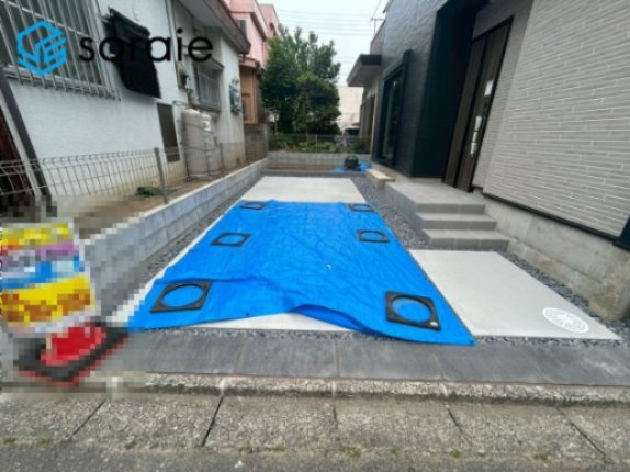 川越市小室9期全1棟　新築戸建　グラファーレの駐車場|6/2撮影