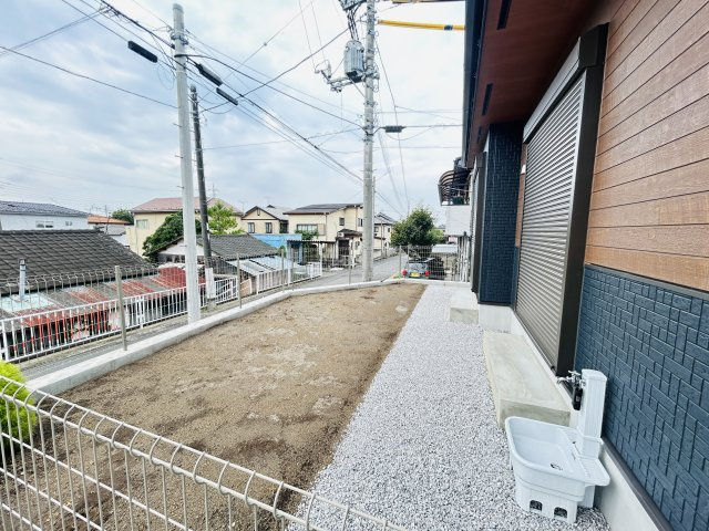 新築　伊勢崎市豊城町　Blooming　Garden　1号棟の庭|伊勢崎市豊城町　Blooming　Garden　1号棟