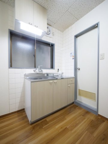 ハイツ岡町のキッチン