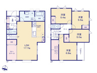 春日井市宗法町字知光院60-6『仲介料無料』新築戸建ての画像