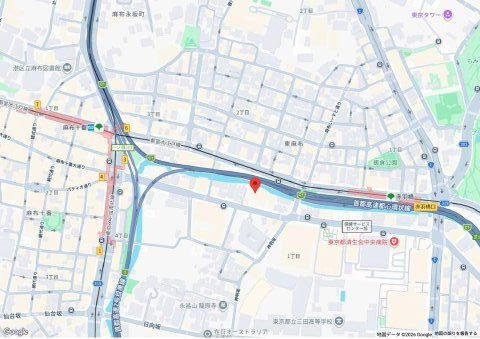 TTDビルの地図