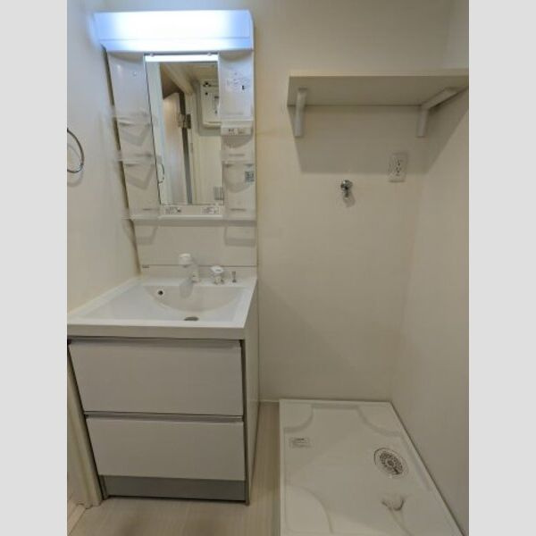 ハーモニーテラス志賀町Ⅴ　名古屋市賃貸　仲介手数料無料の洗面所