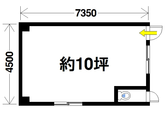鹿畑ビルの間取り
