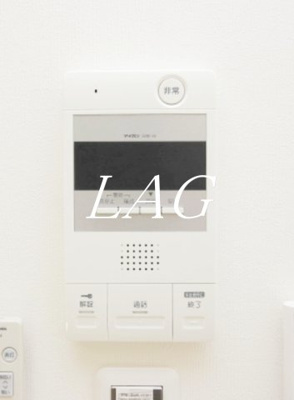 【セキュリティ】 | ルクール平和台 | モニター付きインターフォンです。