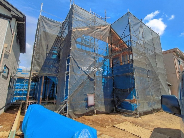 土浦市木田余1期　新築戸建　5号棟の外観