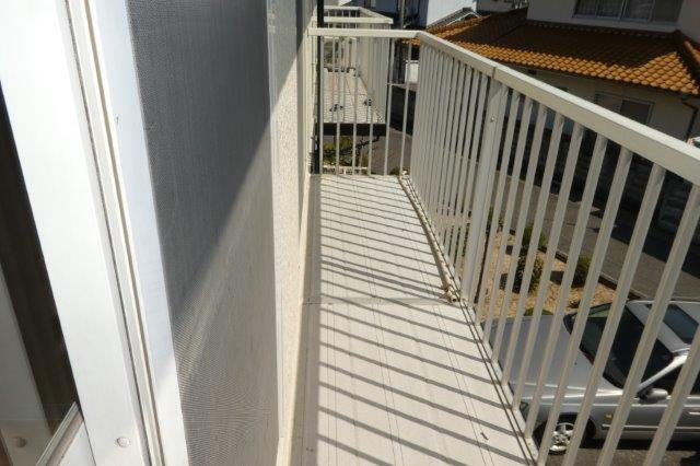 ジョイファミリー総社Bのバルコニー