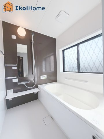 神戸市西区玉津町高津橋　中古戸建の浴室|【ホームページに現地動画掲載中】●年中無休：当日予約可●ゆったりご入浴いただける約1坪タイプの浴室