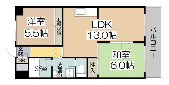 【間取り】 | パレス丸山