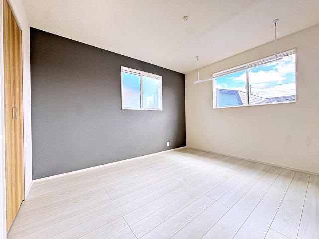 新築戸建・新築建売　郡山市安積町南長久保一丁目　安積第三小・安積第二中の玄関