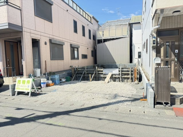 駿河区　新川2丁目　新築住宅　４ＬＤＫの外観|2026.3.16　建設中