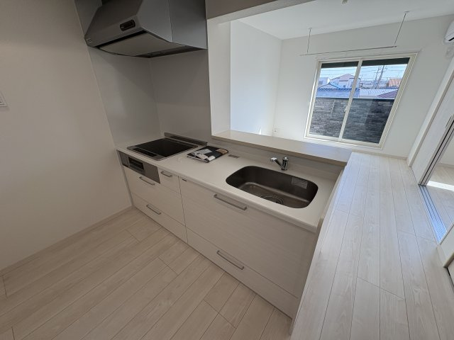神戸市垂水区城が山５丁目のアパートのキッチン