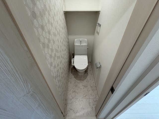 神戸市垂水区城が山５丁目のアパートのトイレ