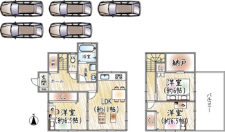 【間取り】 | 川面4丁目 | 間取り