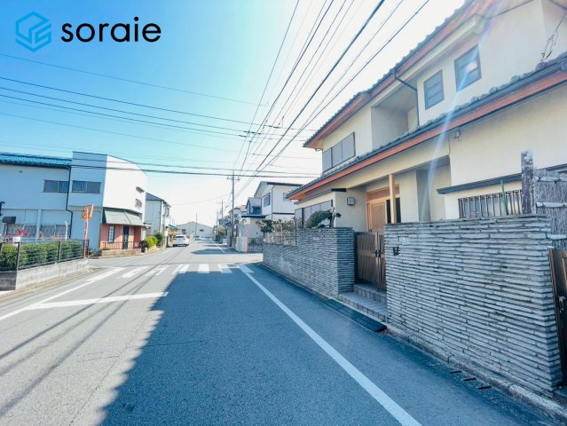 入間市東町7丁目　中古戸建の前面道路含む現地写真|3/23撮影