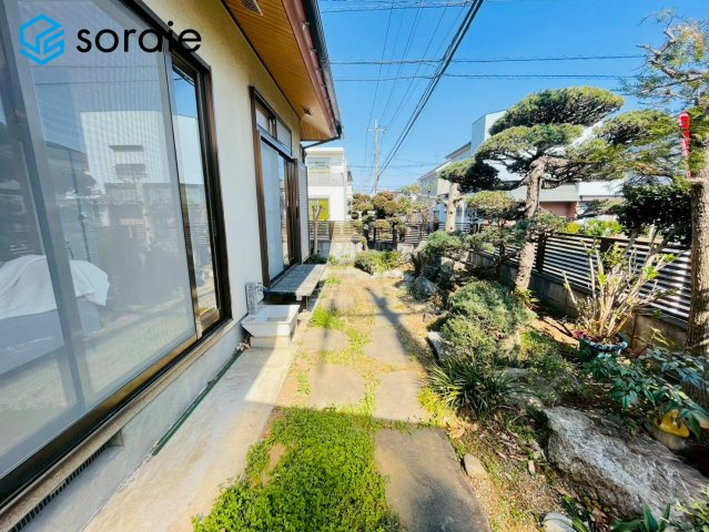 入間市東町7丁目　中古戸建の庭|3/23撮影