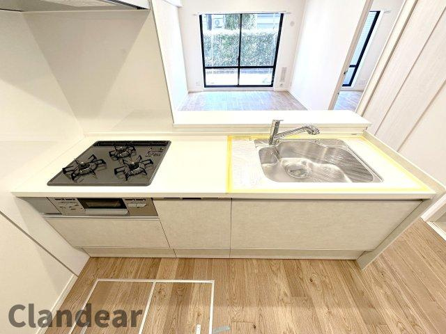 メイツ立石サウスコートのキッチン|ドキドキの新生活も、安心してスタート。ぴったりの住まいを見つけませんか？クランディアが一緒に住まい選びをサポートします‼　まずは、お気軽にお問合せください　＃クランディア