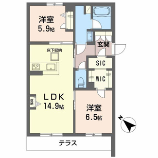 【間取り】 | シャーメゾングラニテ
