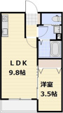 戸田市上戸田１丁目のアパートの画像