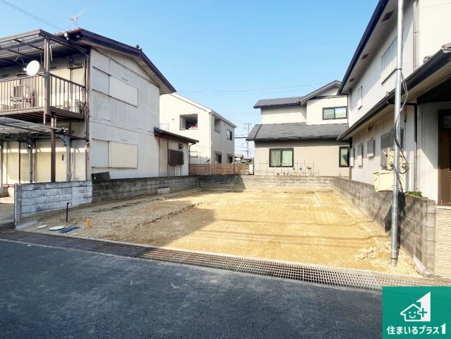 加古川市尾上町口里　第11期　新築一戸建ての外観|周辺は落ち着いた街並みの住宅地！子育てがしやすい住環境です！まだ未完成ですが、現地でしかわからない事もございます。是非一度ご覧ください。