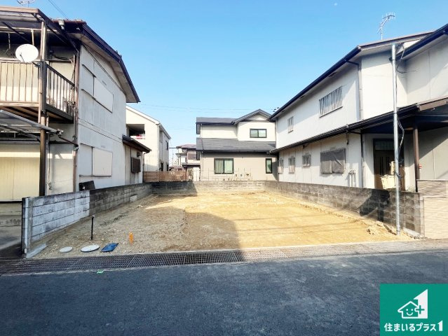 加古川市尾上町口里　第11期　新築一戸建ての外観|周辺は落ち着いた街並みの住宅地！子育てがしやすい住環境です！まだ未完成ですが、現地でしかわからない事もございます。是非一度ご覧ください。