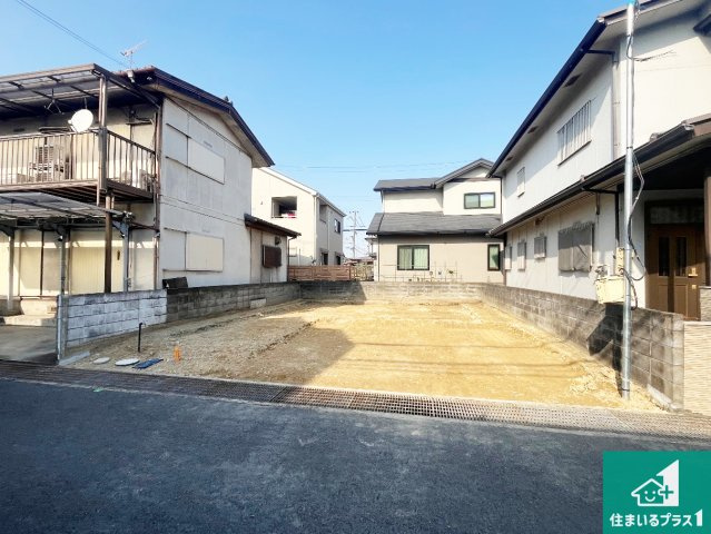 加古川市尾上町口里　第11期　新築一戸建ての外観|周辺は落ち着いた街並みの住宅地！子育てがしやすい住環境です！まだ未完成ですが、現地でしかわからない事もございます。是非一度ご覧ください。