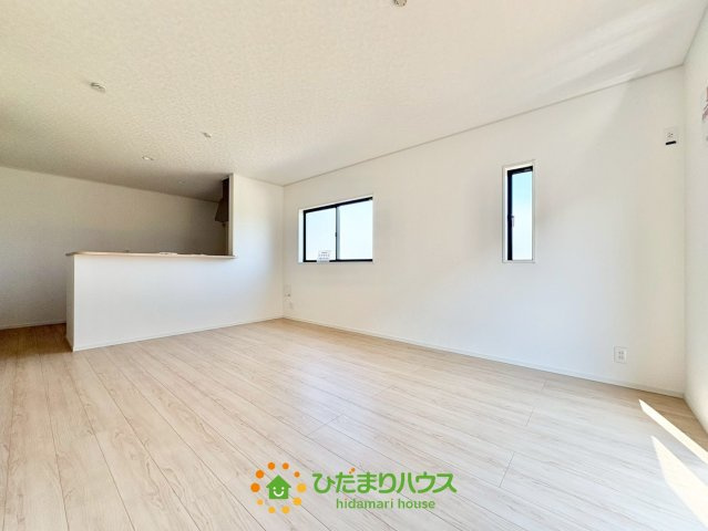 幸手市西第７　新築一戸建て　03　クレイドルガーデンの居間・リビング|2026/07/09　撮影