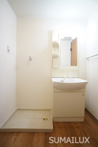 熊本市南区荒尾１丁目のアパートの洗面所
