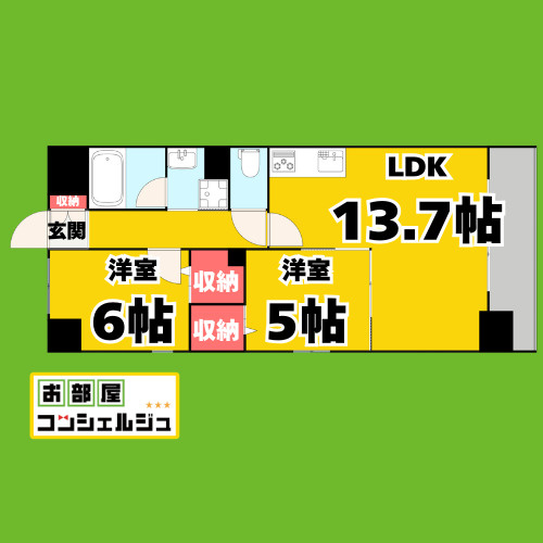 シュトルツ栄の間取り