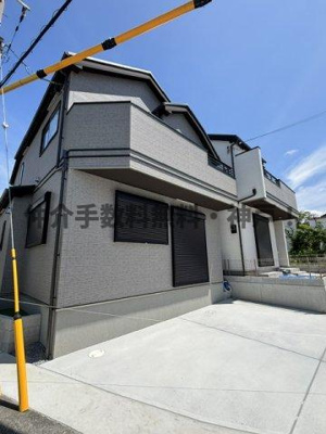 【外観】 | 神戸市須磨区多井畑　新築戸建A号棟　仲介手数料無料！ | 建物外観を気になさる方へ、見た目の良い物件です