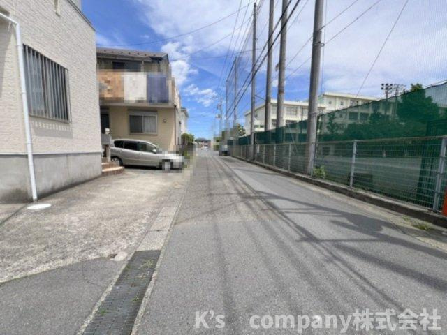 ●藤沢市打戻　中古戸建の前面道路含む現地写真|前面道路の様子です◇