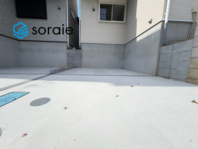 所沢市中新井5丁目全2棟　新築戸建　クレアガーデンの駐車場|10/16撮影