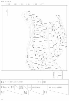 【その他】 | 大津区西土井M売地 | 公図