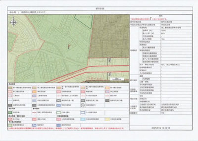 【その他】 | 大津区西土井M売地 | 用途地域図