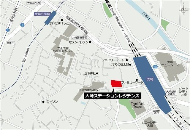 【間取り】大崎ステーションレジデンス