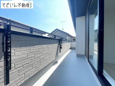 【バルコニー】 | GRAFARE 嵐山町志賀 4期　新築住宅 | 現地(2026年7月撮影)
