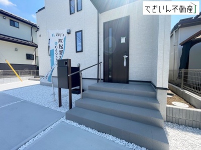 【玄関】 | GRAFARE 嵐山町志賀 4期　新築住宅 | 現地(2026年7月撮影)