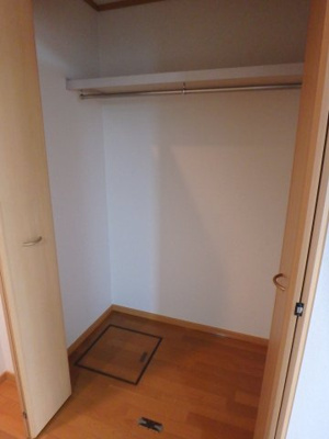 【収納】 | グランパレＫ A | 総社市井手　グランパレＫ　1Ｋ　収納